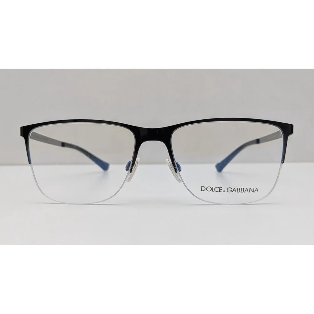 🕶️Made in Italy! Dolce&Gabbana DG1283 01 Eyeglasses 55/17 140 /KAC636🕶️​